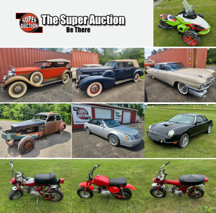 The Super Auction - Classic Cars, Automobilia, Memorabilia and Collectibles - Live Event