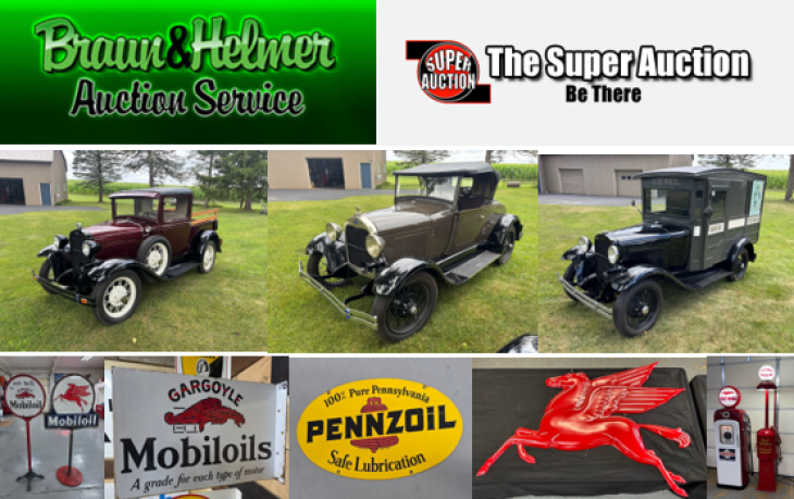 The Super Auction - Classic Cars, Motorcycles, Automobilia and Collectibles - Live Event